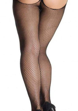 Sexy Netz-Strumpfhose ouvert in diversen Farben